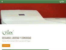 Tablet Screenshot of camasarticuladas.com.ar